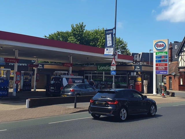 Esso petrol station in London Road, Portsmouth: Petrol:  £1.82.9. Diesel:  £1.89.9. Picture: Habibur Rahman