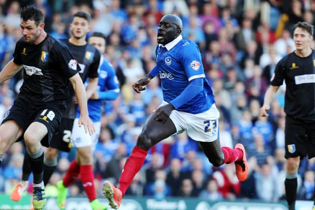 Patrick Agyemang credits Pompey and their support for reinvigorating his love for football after hard times. Picture: Joe Pepler