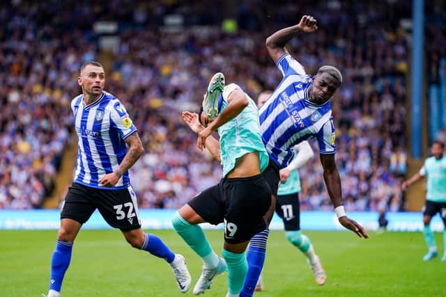 Danny Cowley was left in disbelief when the Blues weren't awarded a late second half penalty on Saturday.