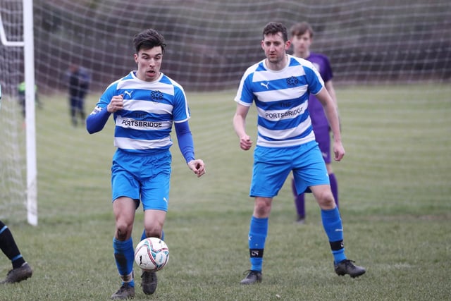 AC Copnor in possession. Picture: Stuart Martin