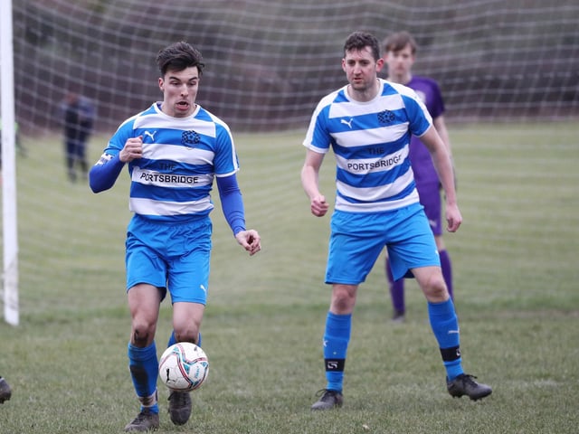 AC Copnor in possession. Picture: Stuart Martin