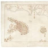 A set of 400-year-old maps showing the defeat of the Spanish Armada are at risk of being sold to a buyer abroad. Picture: NMRN