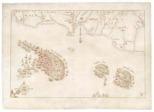 A set of 400-year-old maps showing the defeat of the Spanish Armada are at risk of being sold to a buyer abroad. Picture: NMRN