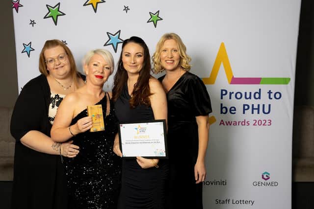 Portsmouth Hospitals Charity Award: Midwives on the Run (joint winners with Mandy Grosvenor, Community Midwife, not pictured). Picture by Marcin Jedrysiak