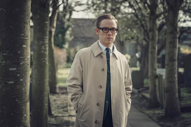 Joe Cole as Harry Palmer in ITV's The Ipcress File.