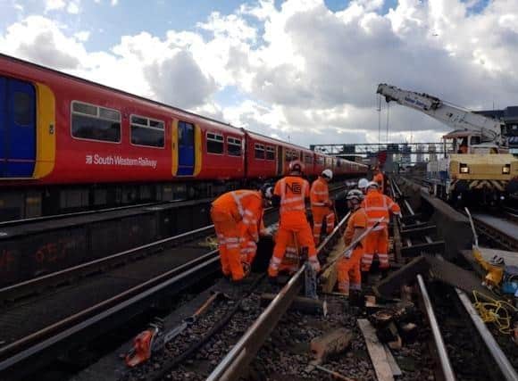  South Western Railway has warned of delays 