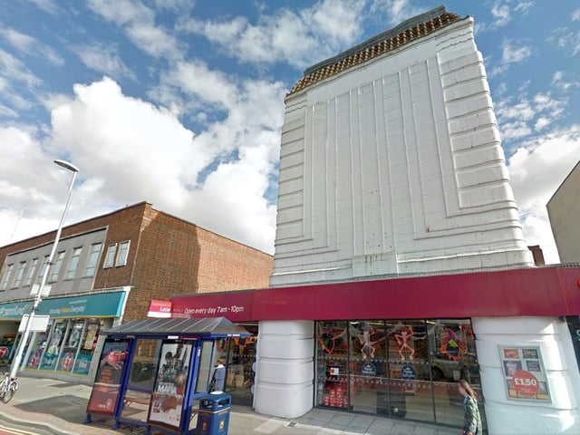 The old Odeon Cinema in London Road, North End, is considered an eyesore by some because it stands out compared to the rest of the street.