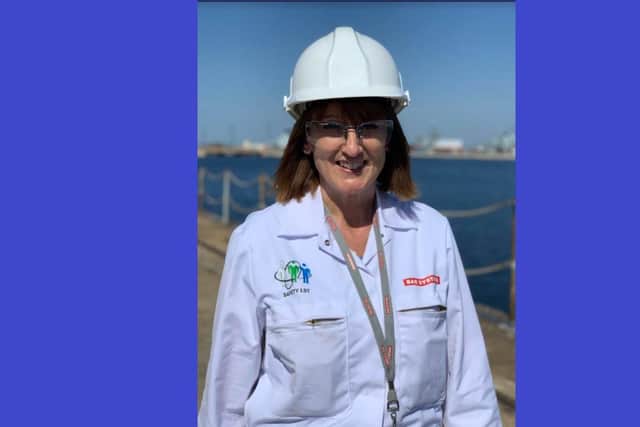 Haley Storey, from Portsmouth, now works for BAE Systems