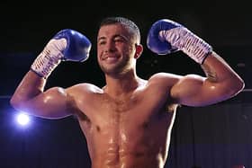 Lucas Ballingall looks pretty pleased after landing his latest pro career win on South Parade Pier. Picture: Barry Zee