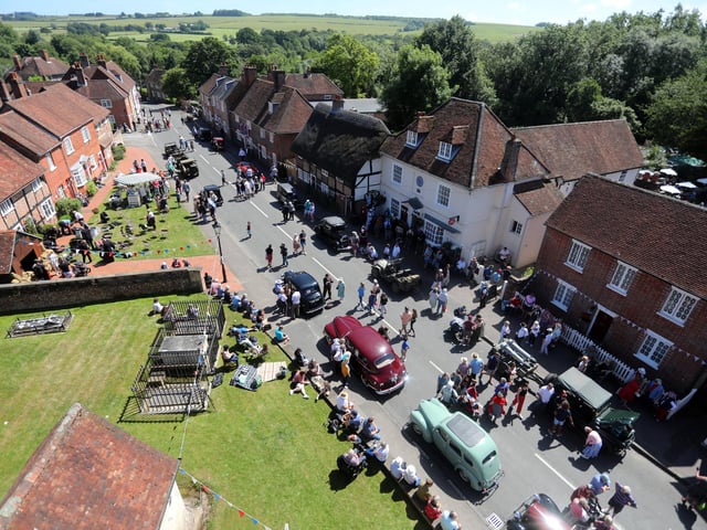 Pictured is action from the day. Picture: Sam Stephenson.