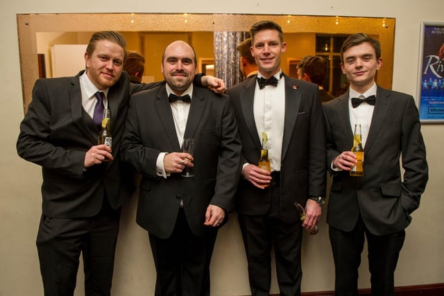Tarrant Ellis, Mark Simpson, Giles Cleverley and Louis Ford of Syn-Star.