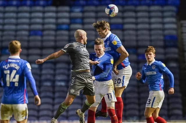 Pompey have been showing defensive resilience with four clean sheets on the spin