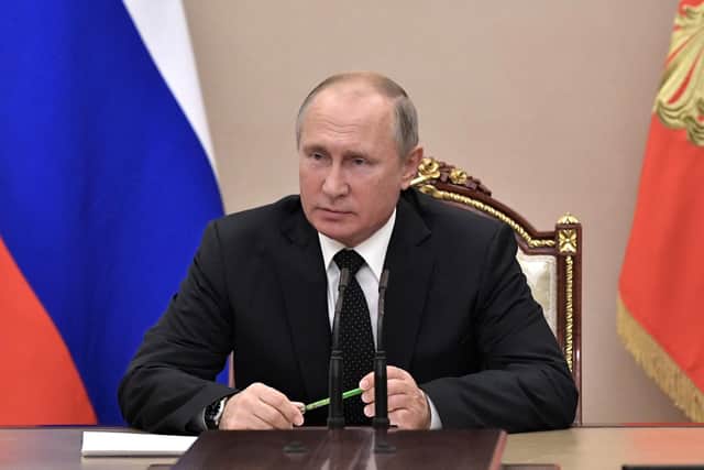 Could Russia target Portsmouth in event of WW3? Picture: Alexei Nikolsky, Sputnik, Kremlin Pool Photo via AP