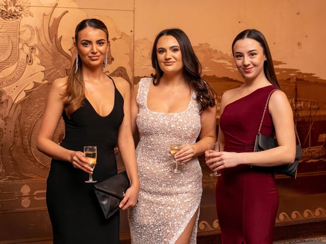 Lauren Hooper, Hannah Hooper and Katie Pinnock of Southsea Laser Clinic. Picture: Habibur Rahman