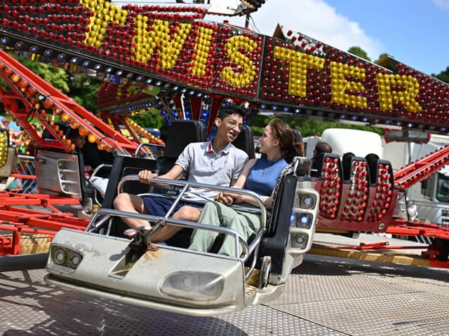 Funfair is coming to Lee-on-the-Solent. 
(Photo by Oli SCARFF / AFP) (Photo by OLI SCARFF/AFP via Getty Images)