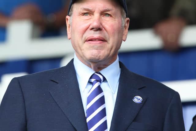 Pompey owner Michael Eisner