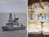 In Pictures: Portsmouth Royal Navy warship HMS Dauntless seizes huge £60m cocaine haul from drugs smugglers