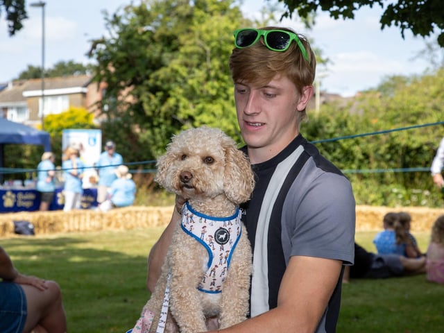 The Denmead Horticultural Society held their 73rd Village Show on saturday afternoon, with various live music acts, Punch & Judy, food and entertainment for all the family.
Pictured - Lots of dogs and their owners enjoying the entertainment
Photos by Alex Shute