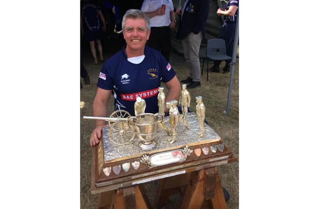 WO1 Charles 'Charlie' Lambert was a lover of the navy's tradition field gun competition, having competed in the sport since the 1980s.
