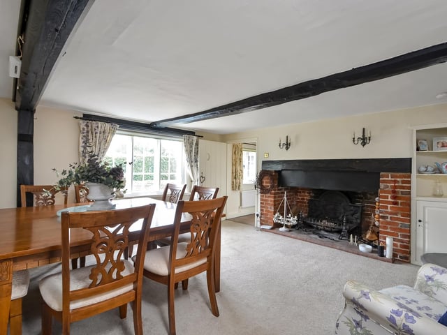 The dining room