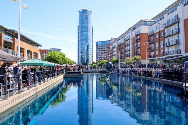 Gunwharf Quays. Picture: Rory Arnold