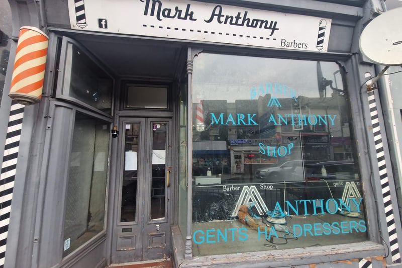 Mark Anthony barbershop at 3 London Road, North End, Portsmouth shut last year, with owner Mark now running the business from home.
