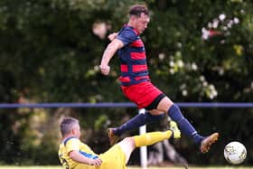 Striker Danny Lane has recovered from a broken wrist. Picture: Chris Moorhouse   (041020-39)