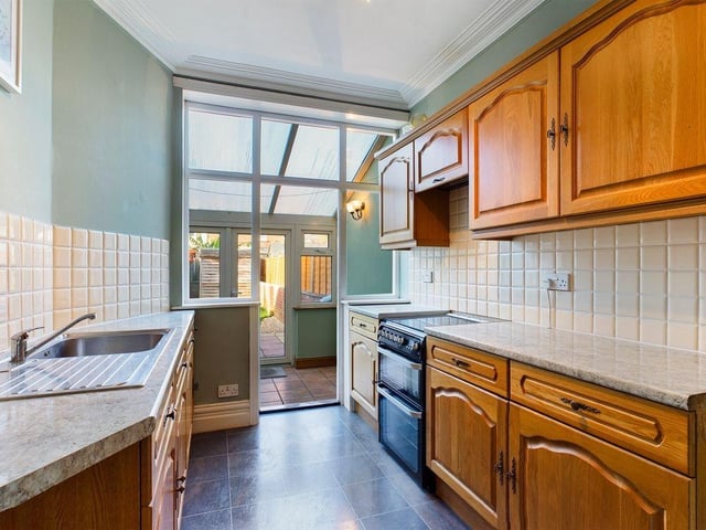 The kitchen.