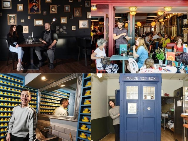 Here are some of the quirkiest food and drink venues with incredible decor.