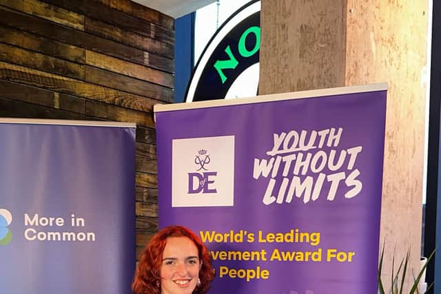 DofE Youth Ambassador Scarlett Bugler