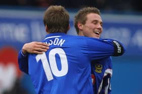 Former Pompey favourite Matty Taylor has shared what it was like working with Paul Merson during their time together at Fratton Park.