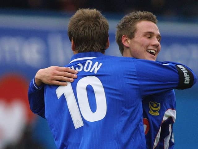 Former Pompey favourite Matty Taylor has shared what it was like working with Paul Merson during their time together at Fratton Park.