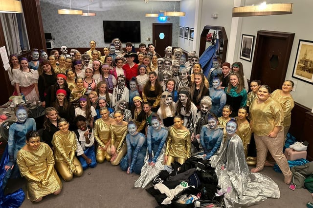 The cast of Purbrook Park School Dance Live 2025