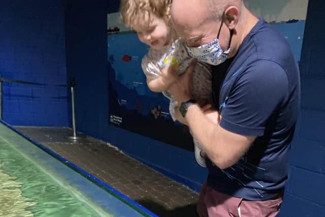 Staycation in Southsea - a visit to Blue Reef Aquarium 
