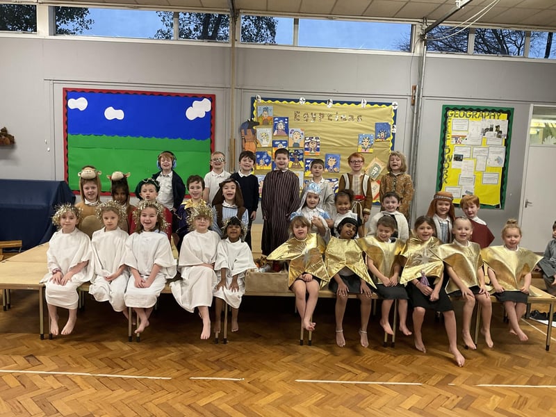 Students at Mill Hill Primary School have put on a nativity show.  Picture: Submitted