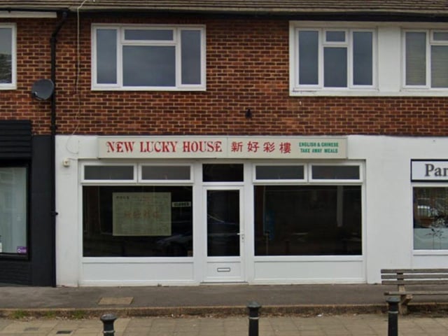 New Lucky House , a restaurant at 9 Brook Lane, Warsash, was rated four after assessment on June 21, the Food Standards Agency's website shows.
