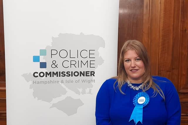 Donna Jones, the new Police and Crime Commissioner for Hampshire. Picture: David George