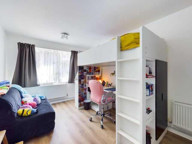 This two bedroom apartment in Bishop Street, Portsea, is on the market for £210,000. It is listed by Chinneck Shaw.