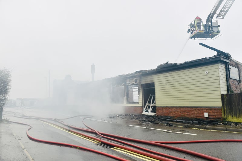 Crews from Fareham, Gosport, Cosham, Portchester, Southsea, Eastleigh, Hightown, Beaulieu, Romsey and Ringwood were called to tackle a significant fire in the roof space of the three-storey Osborne View hotel and restaurant in Fareham.
