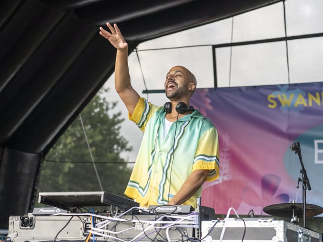 Marvin Humes at Swanfest 2024