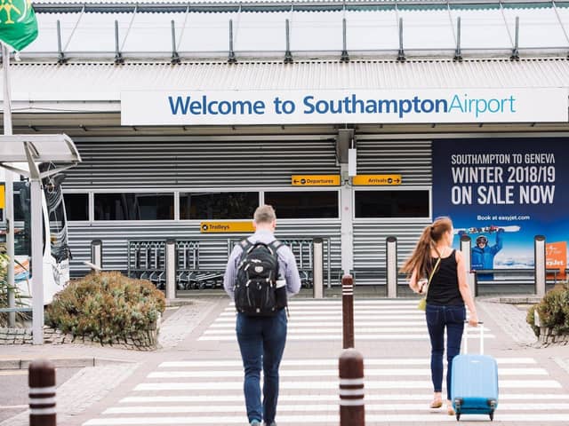 Southampton Airport has flights to parts of the UK, Channel Islands, Ireland, France, The Netherlands and other locations. Picture AGS Airports