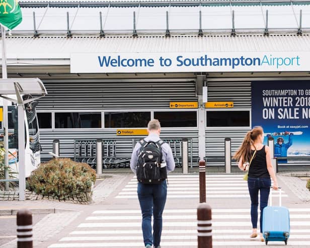Southampton Airport has flights to parts of the UK, Channel Islands, Ireland, France, The Netherlands and other locations. Picture AGS Airports