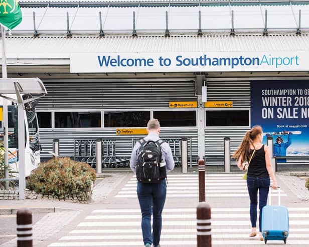 Southampton Airport has flights to parts of the UK, Channel Islands, Ireland, France, The Netherlands and other locations. Picture AGS Airports