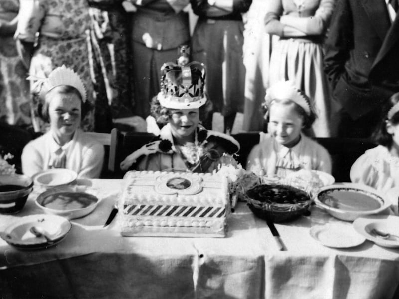 The coronation street party at Wallington Road, Copnor, Portsmouth, in 1953. Picture: Courtesy of Robin Gorman
