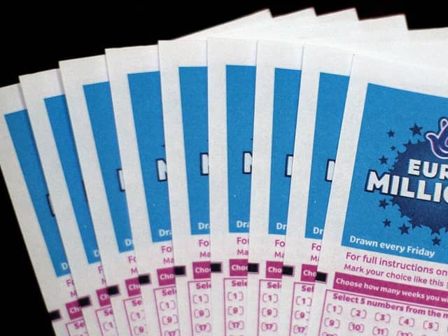 A UK lottery player has won £177m in the EuroMillions draw.