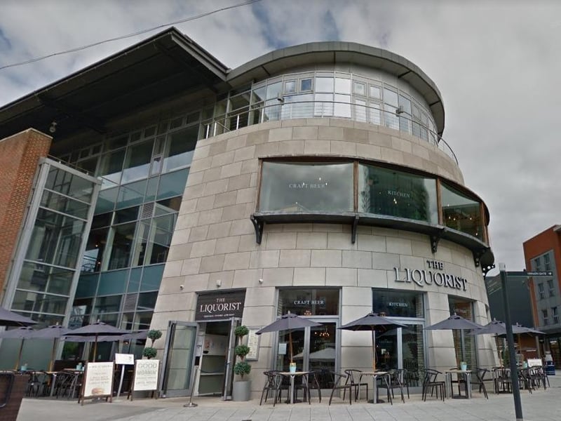 The Liquorist bar and restaurant has a 4.0 star rating based on 1,119 Google reviews. One person wrote: "Cracking place, great efficient service all round."