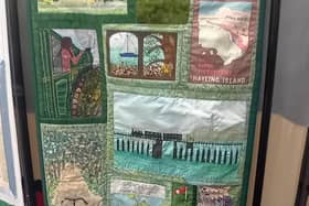 The unique artwork captures two centuries of railway heritage.