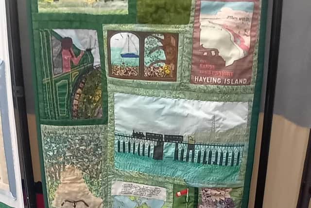 The unique artwork captures two centuries of railway heritage.