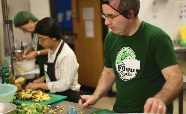 FoodCycle volunteers