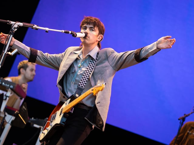 Victorious Festival continued on Saturday afternoon with some huge bands performing on the Common Stage. Pictured - Declan McKenna. Photos by Alex Shute.